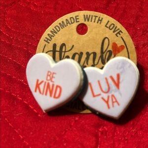 Heart-Shaped Kids Accessories - Be Kind & Luv Ya